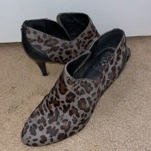 Leopard booties